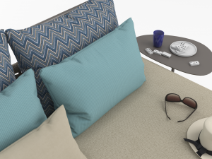 roberti portofino day beds small 3D 모델