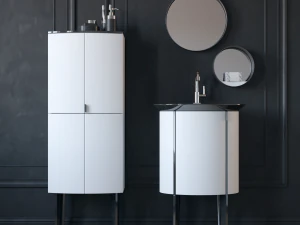 furniture for the bathroom burgbad diva 20 3D Model