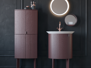 furniture for the bathroom burgbad diva 20 Modelo 3D