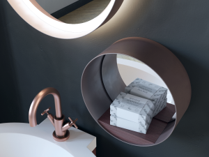furniture for the bathroom burgbad diva 20 Modelo 3D