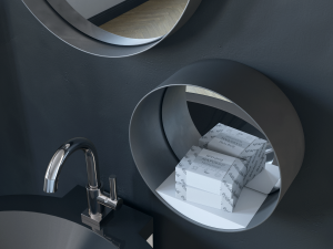 furniture for the bathroom burgbad diva 20 Modelo 3D