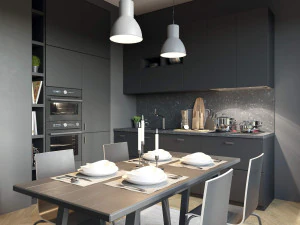 cozinha ikea kungsbacka Modelo 3D