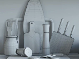 cozinha ikea kungsbacka Modelo 3D
