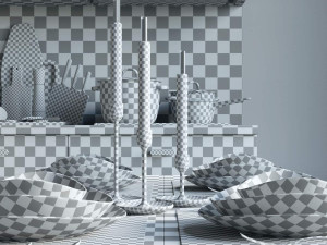 kitchen ikea kungsbacka Model 3D