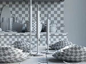 cozinha ikea kungsbacka Modelo 3D