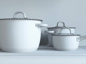 cozinha ikea kungsbacka Modelo 3D