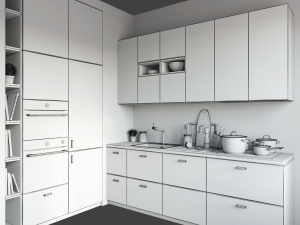 kitchen ikea kungsbacka Modelo 3D