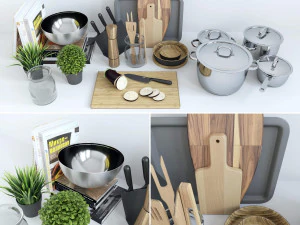 kitchen ikea kungsbacka 3D Model