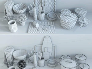 kitchen ikea kungsbacka 3D Model