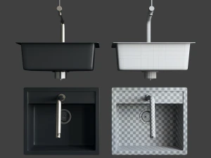 kitchen ikea kungsbacka 3D Model