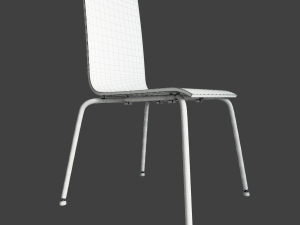 table riggestad and chair martin by ikea 3D-Modell