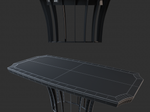 dinner table by giorgio collection Modelo 3D