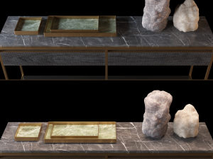 consoles and coffee table banner by visionnaire Modelo 3D