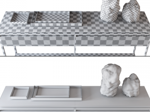 consoles and coffee table banner by visionnaire Modelo 3D