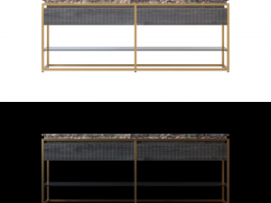 consoles and coffee table banner by visionnaire Modelo 3D