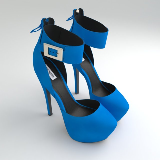 steve madden shoes Modelo 3D .c4d .max .obj .3ds .fbx .stl .blend 