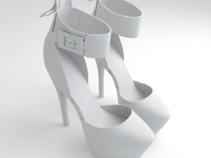 steve madden shoes Modelo 3D