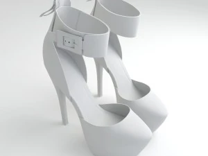 steve madden shoes 3D Model