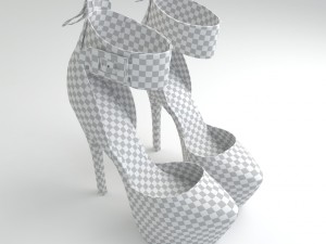 steve madden shoes Modelo 3D