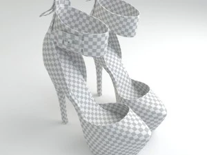 steve madden shoes 3D Model