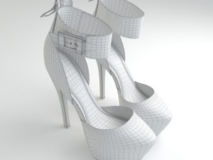 steve madden shoes Modelo 3D