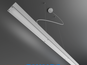 lamp pendants aluminium 1x28w philips 3D Model