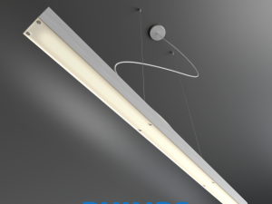 lamp pendants aluminium 1x28w philips 3D Model