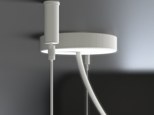 lamp pendants aluminium 1x28w philips 3D Model