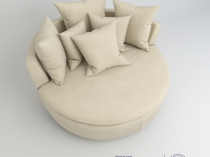 coach egeo cts salotti 3D 模型