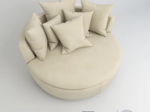 coach egeo cts salotti 3D Model