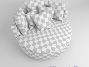 coach egeo cts salotti 3D 模型