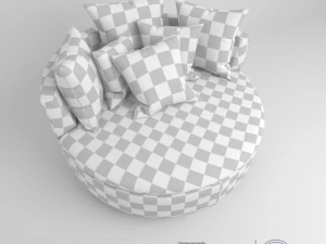 coach egeo cts salotti 3D Model