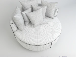 coach egeo cts salotti 3D Model