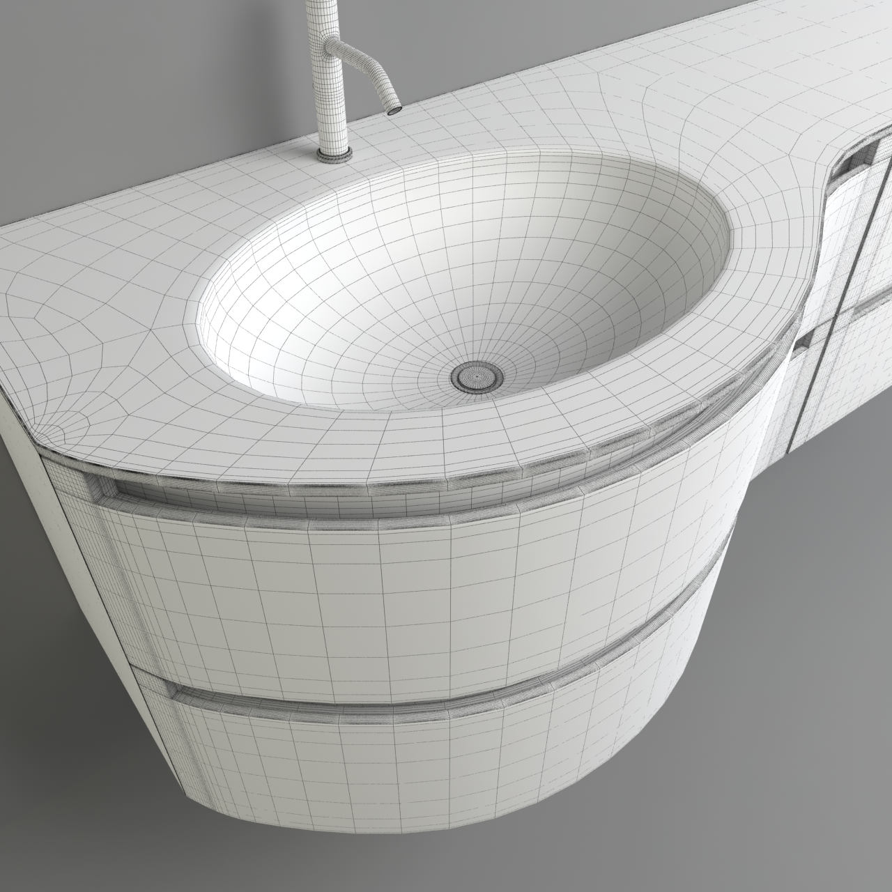Berloni Bagno Memphis 3D Model in Bathroom 3DExport