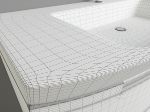 berloni bagno moon Model 3D