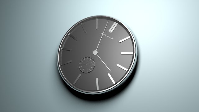 watch claude bernard Modello 3D .c4d .max .obj .3ds .fbx .stl .blend 