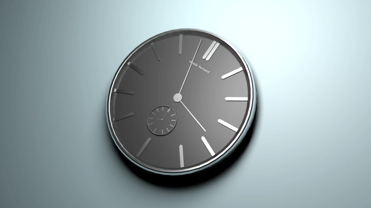 watch claude bernard 3D Model .c4d .max .obj .3ds .fbx .stl .blend 