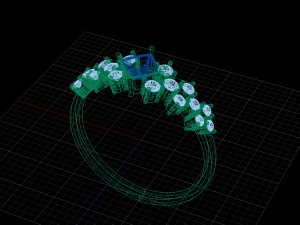 ring model 3D मॉडल