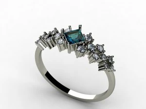 modello ad anello Modello 3D