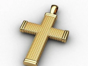 Kreuzanhänger 3D Modell