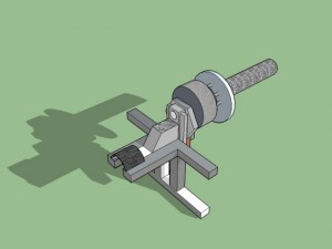 big canon Modèle 3D