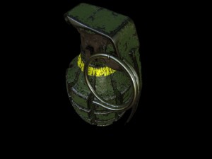 Mk2 grenade 3D Модель