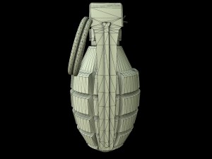 Mk2 grenade 3D Модель