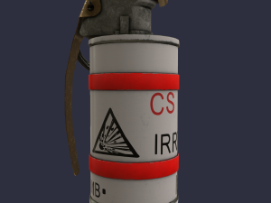 Smoke grenade 3D Модель