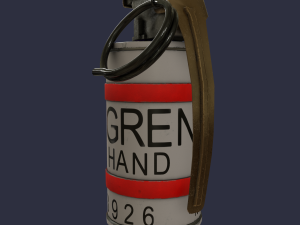 Smoke grenade 3Dモデル