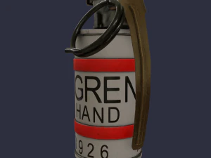 Smoke grenade 3D Model