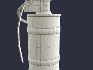 Smoke grenade 3Dモデル