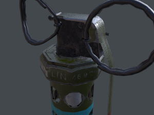 Grenade flash 3Dモデル