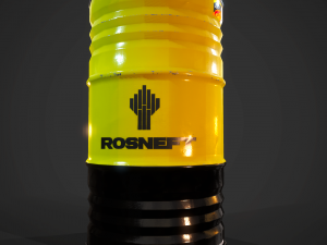 Barrels rosneft 3D Модель