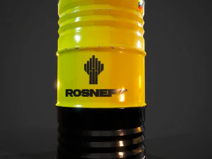 Botti rosneft Modello 3D
